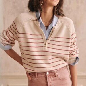 Sezane cotton sweater size S
